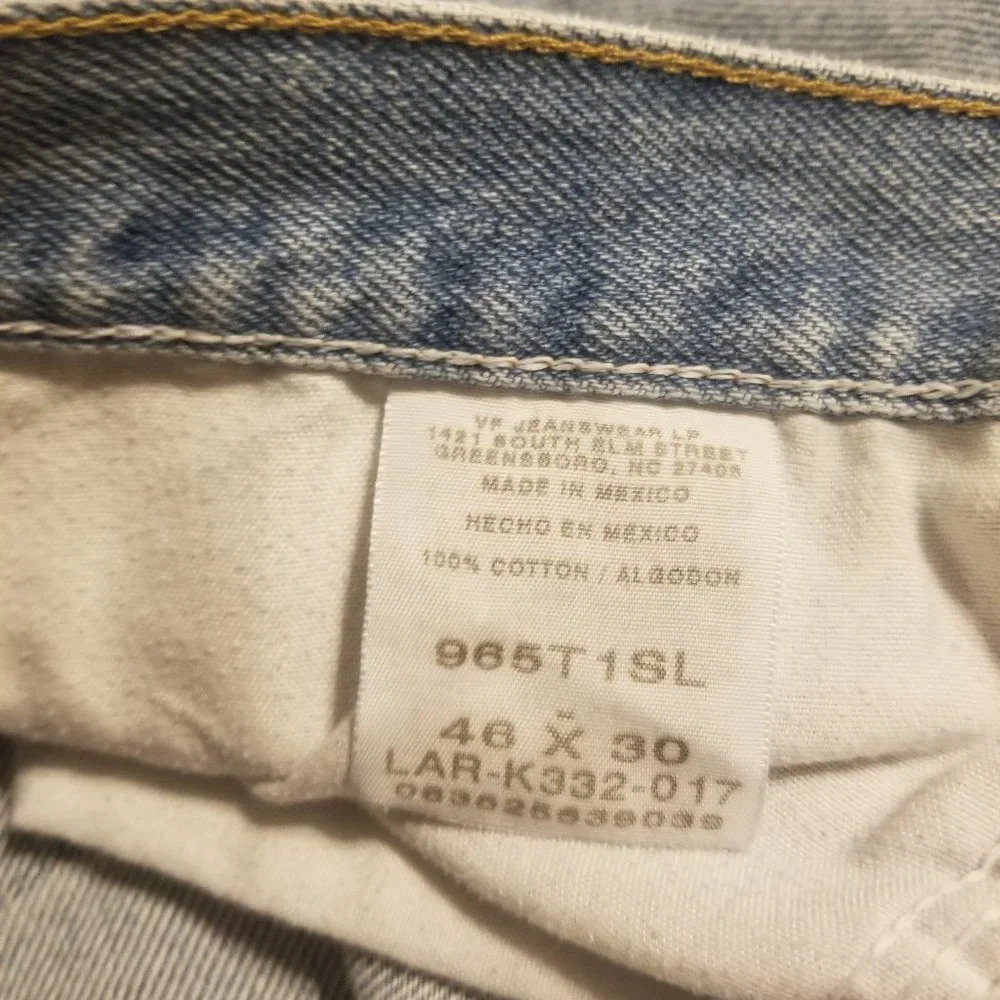 blue size 46 x 30 Wrangler jeans - Picture 10 of 10